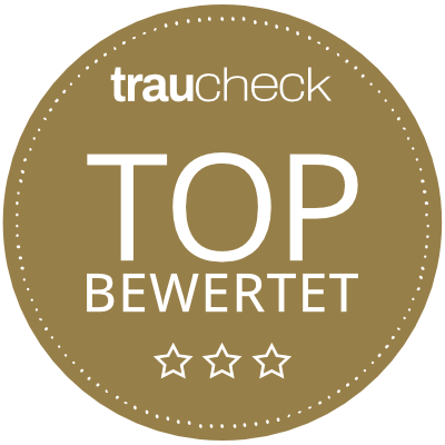 Top bewertet auf Traucheck