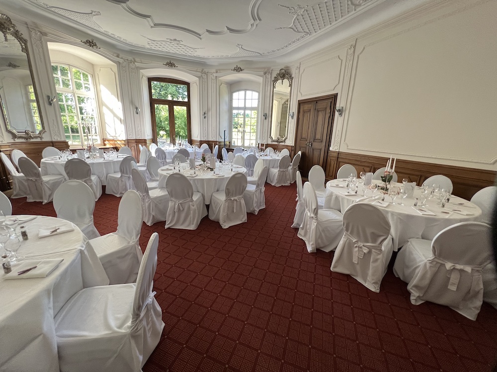 Der Spiegelsaal im Schloss Eicherhof Leichlingen